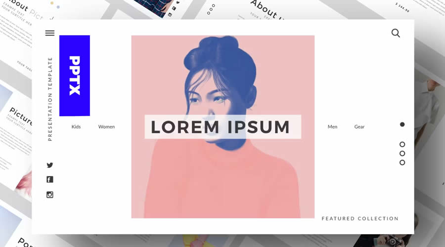 tylish PowerPoint Minimal Clean Presentation Template
