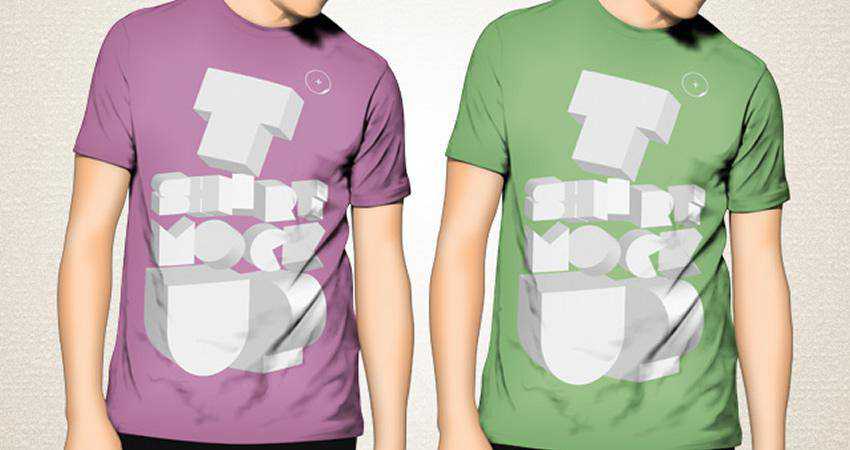 Free T-Shirt Mockup Templates Photoshop PSD